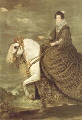Diego Velazquez Queen Isabel on Horseback (detail) (df01) Sweden oil painting art